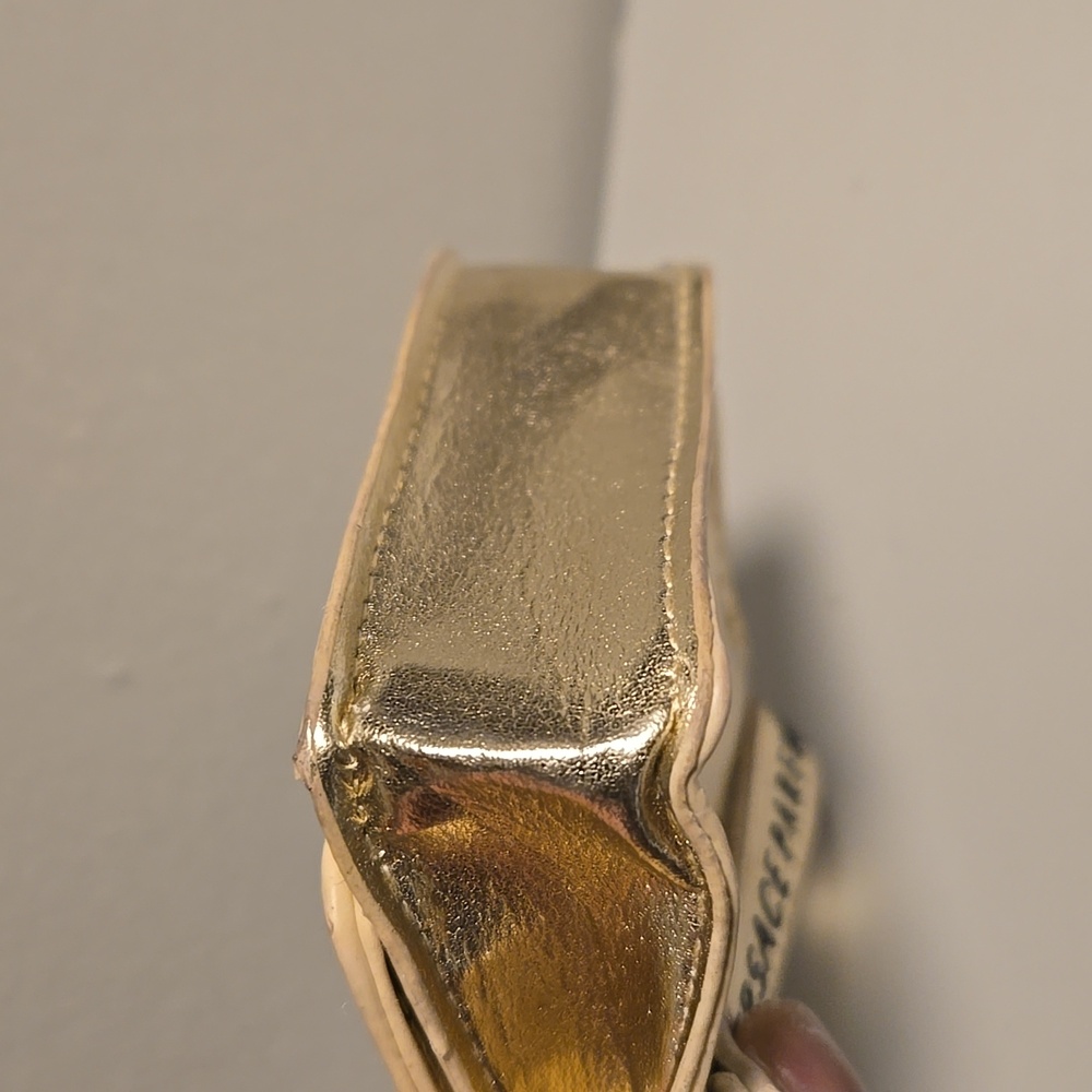 Versace Metallic Gold Mini Coin Wristlet - Picture 8 of 8